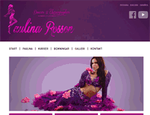 Tablet Screenshot of paulinarosson.com